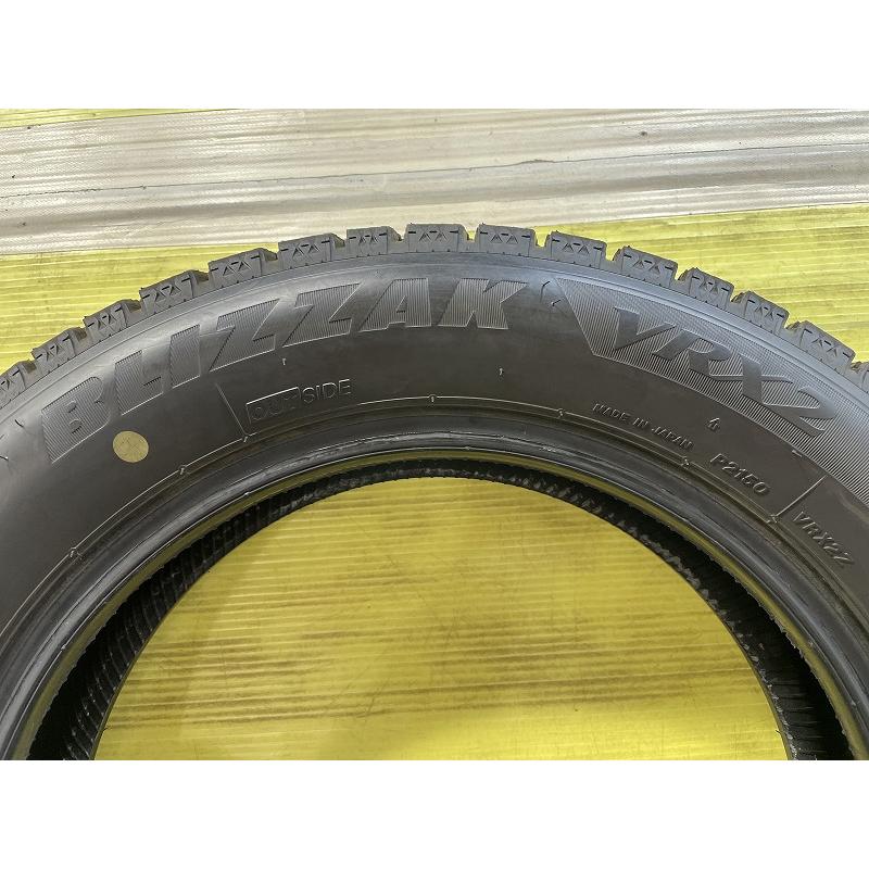 ブリザック VRX2 ブリヂストン BLIZZAK 155/65R14 75Q☆8分山 2024年製
