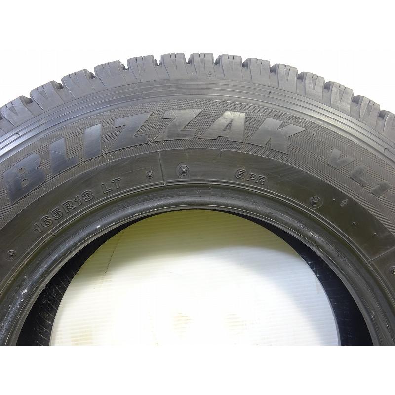 ブリヂストン BLIZZAK VL1 165R13 6PR LT★9-8.5分山 2021年製 4本価格 スタッドレス【送料無料】AOM ...