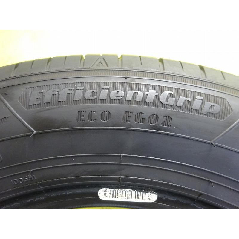 グッドイヤー/EFFICIENT GRIP ECO  185/65R14 86S★8分山  2022年製 2本 中古 ノーマル【送料無料】AOM-K0856 青森の画像