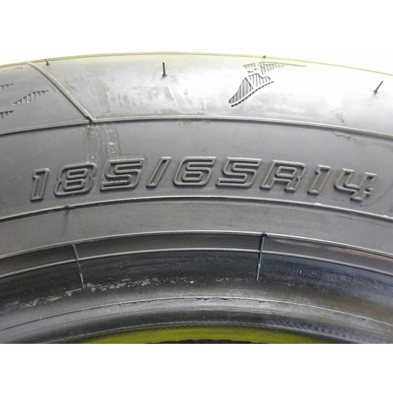 グッドイヤー/EFFICIENT GRIP ECO  185/65R14 86S★8分山  2022年製 2本 中古 ノーマル【送料無料】AOM-K0856 青森の画像