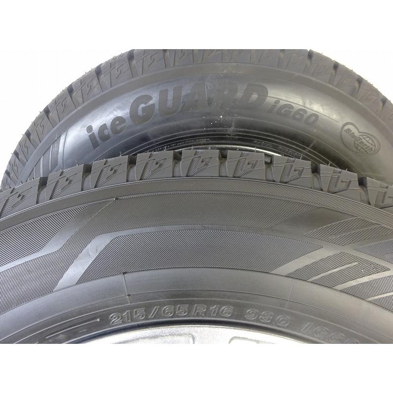 ヨコハマ iG60】215/65R16 16x6.5J +37 5穴 PCD114.3 未使用タイヤ 