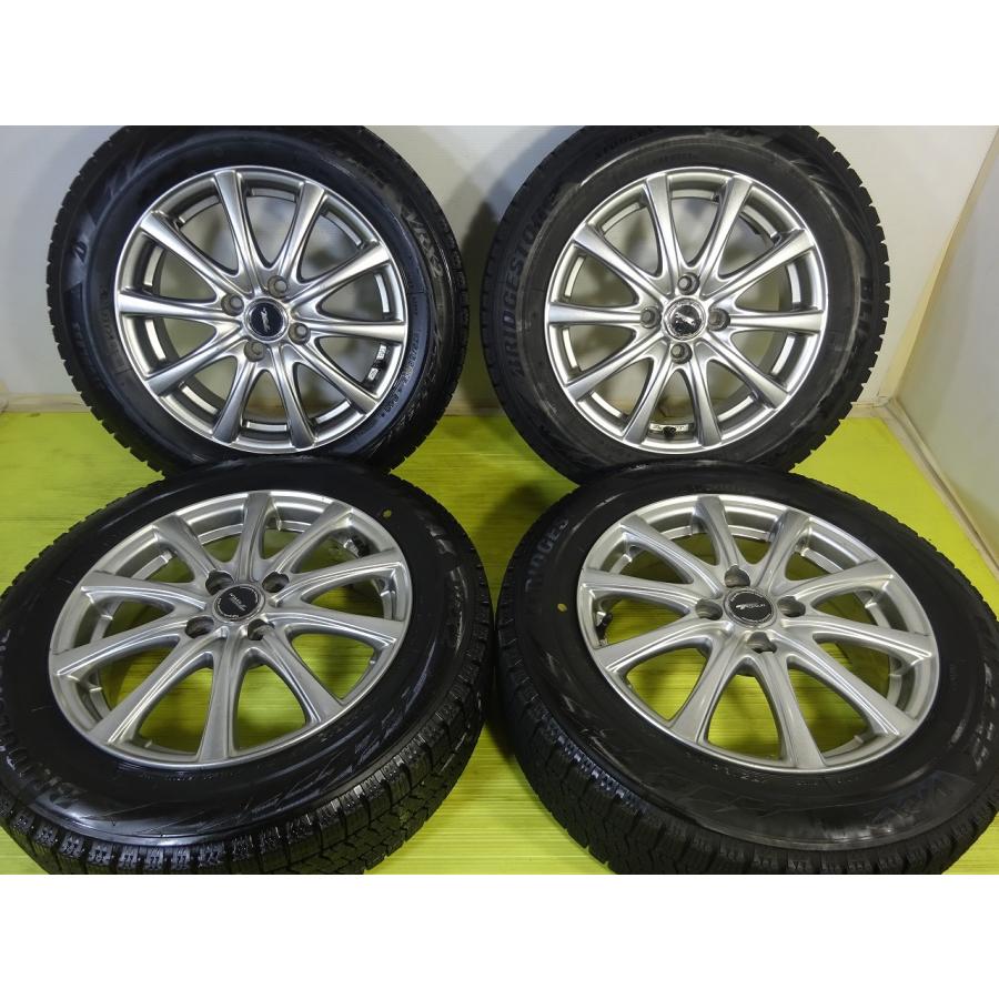 ブリヂストン TOPRUN】175/65R15 15x5.5J +43 4穴 PCD100 中古  