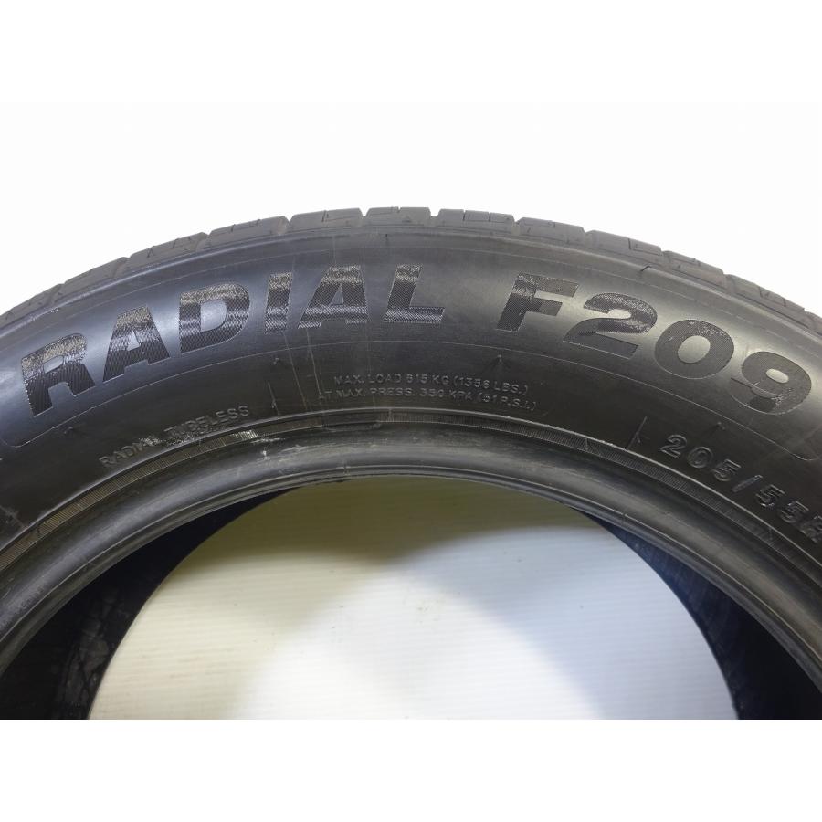 MINERVA RADIAL  205/55R16 91H★8.5分山 2023年 2本 中古 ノーマル【送料無料】AOM-K1485 青森_5