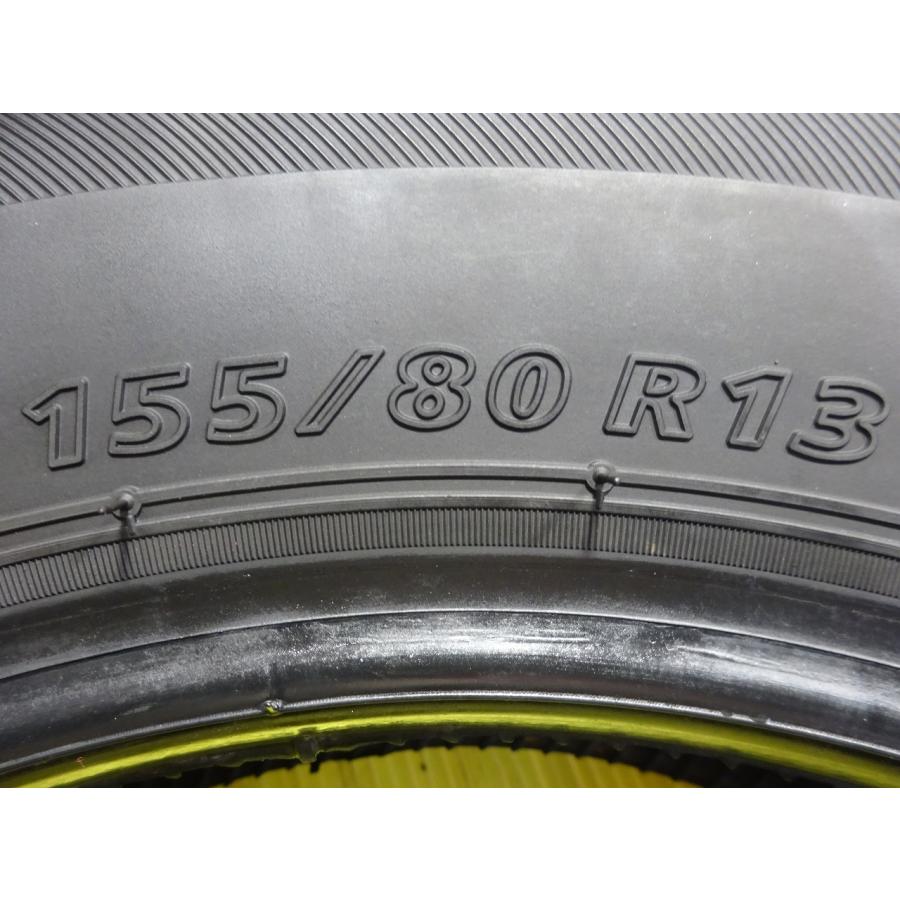 ブリジストン NEXTRY 155/80R13 79S☆8.5-7.5分山 2022-21年製 4本価格 