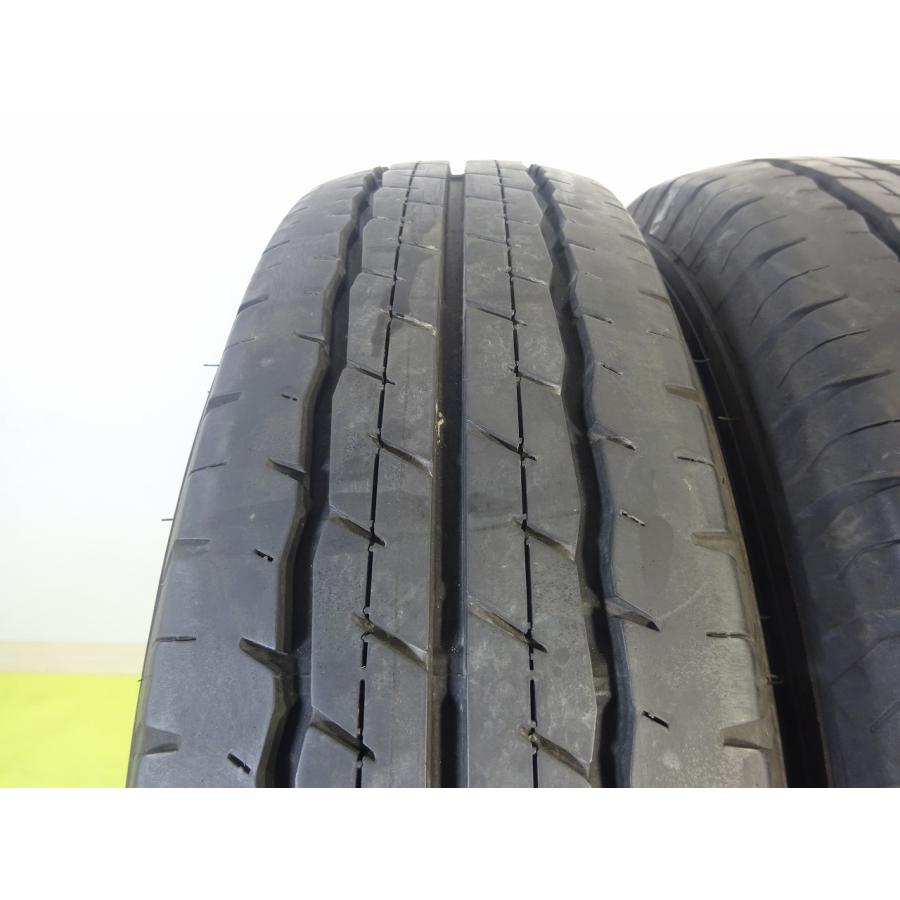 ダンロップ SP175L 155/80R14 88/86N LT☆8.5分山 2023年 2本 ノーマル