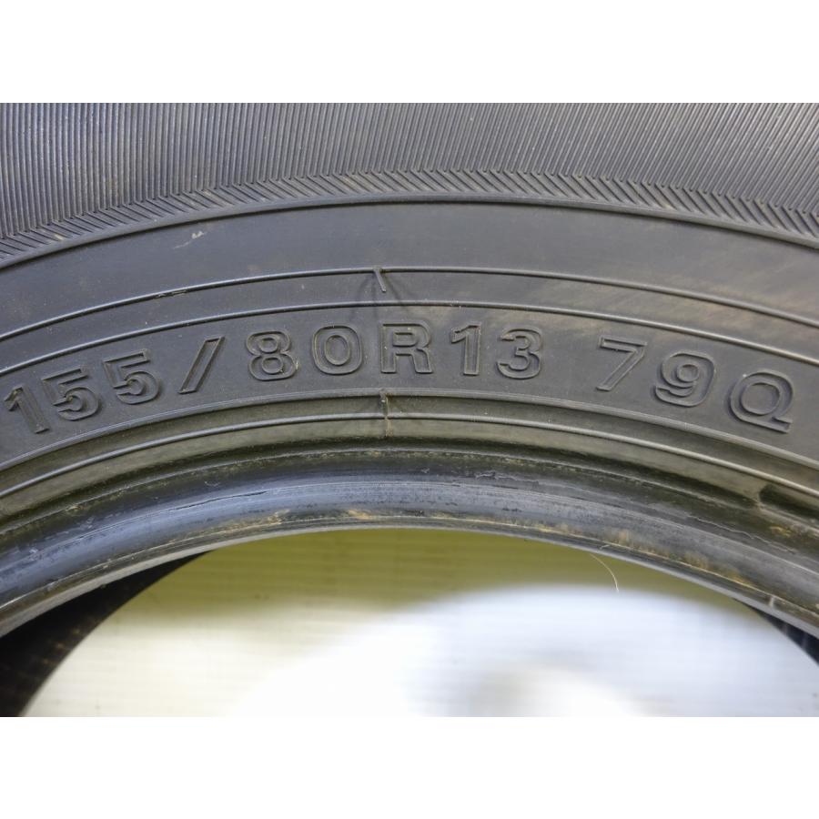 ダンロップ WINTERMAXX WM03 155/80R13 79Q★7.5-7分山 2020年 4本価格 スタッドレス【送料無料】AOM-K1796 青森｜sunpowerworldgarage｜09