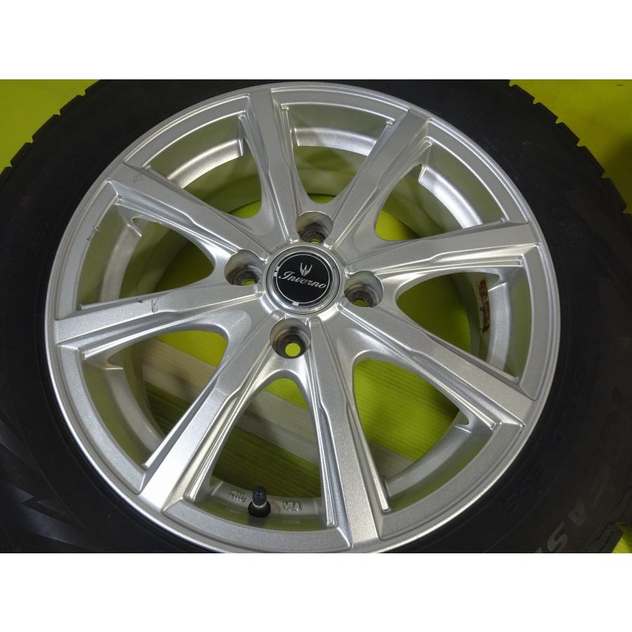 ICE ASIMMETRICO 【ピレリ INVERNO】175/65R15 15x5.5J +42 4穴 PCD100 