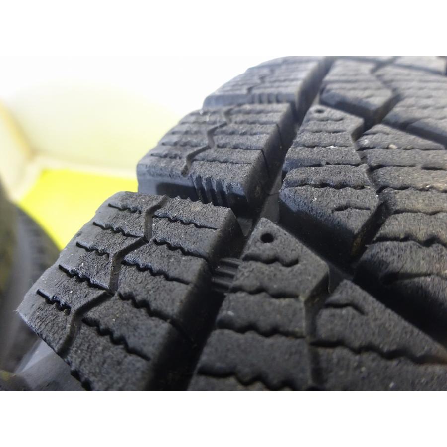 ★ブリヂストン GRASS★155/80R13 13x5J +35 4穴 100★中古 タイヤホイールセット 4本 スタッドレス【送料無料】AOM-K2028 青森の画像