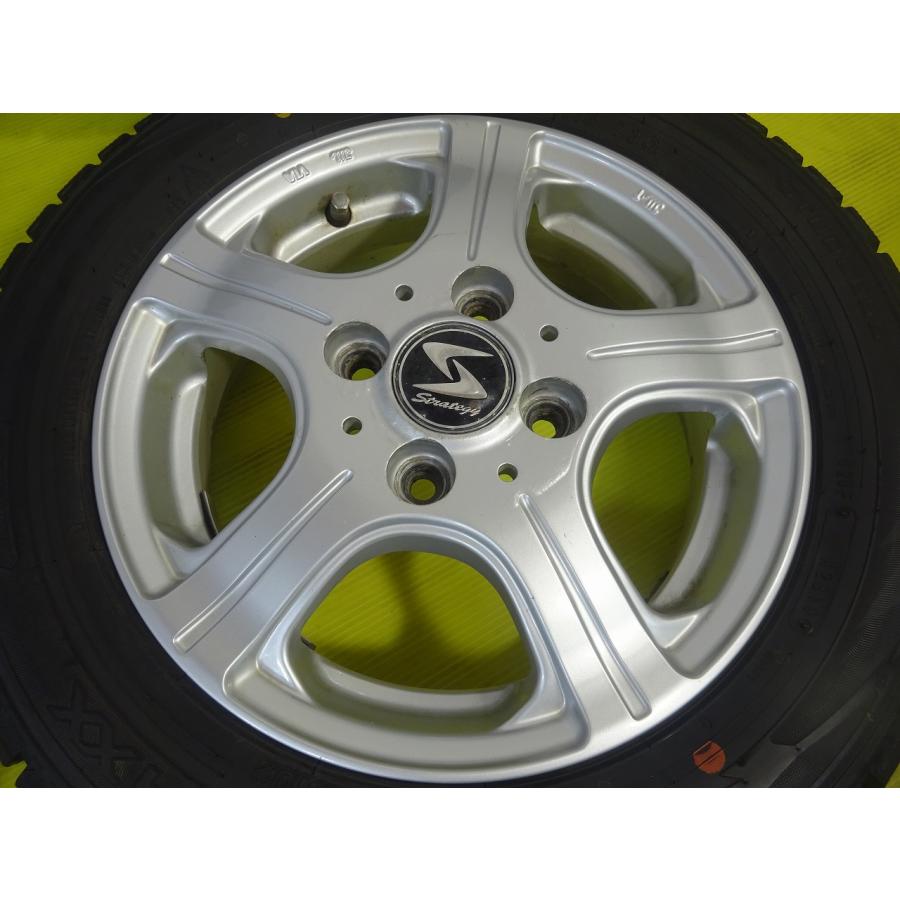 WINTER MAXX ☆ダンロップ STRATEGY ☆155/65R13 13x4.00B +43 4穴 100 