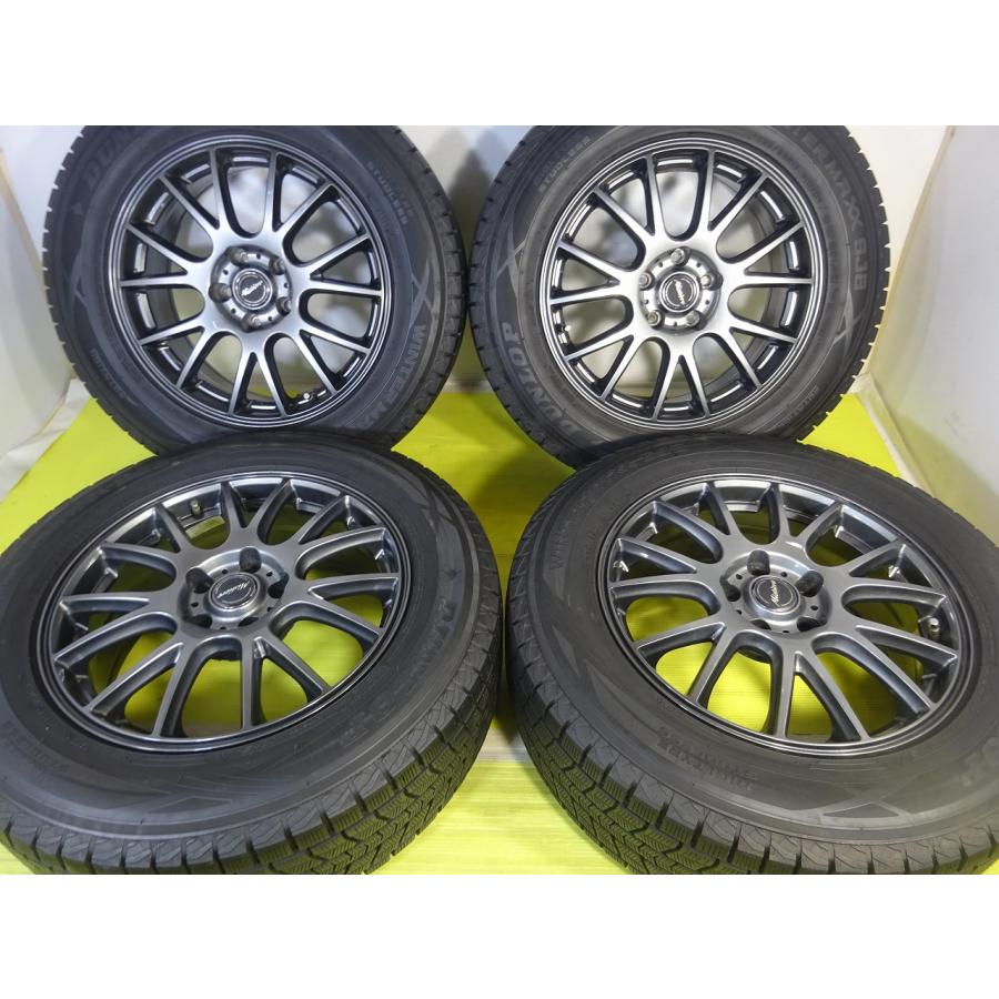 WINTER MAXX SJ8 【ダンロップ MISTIEVE】225/65R17 17X7J +38 5穴 