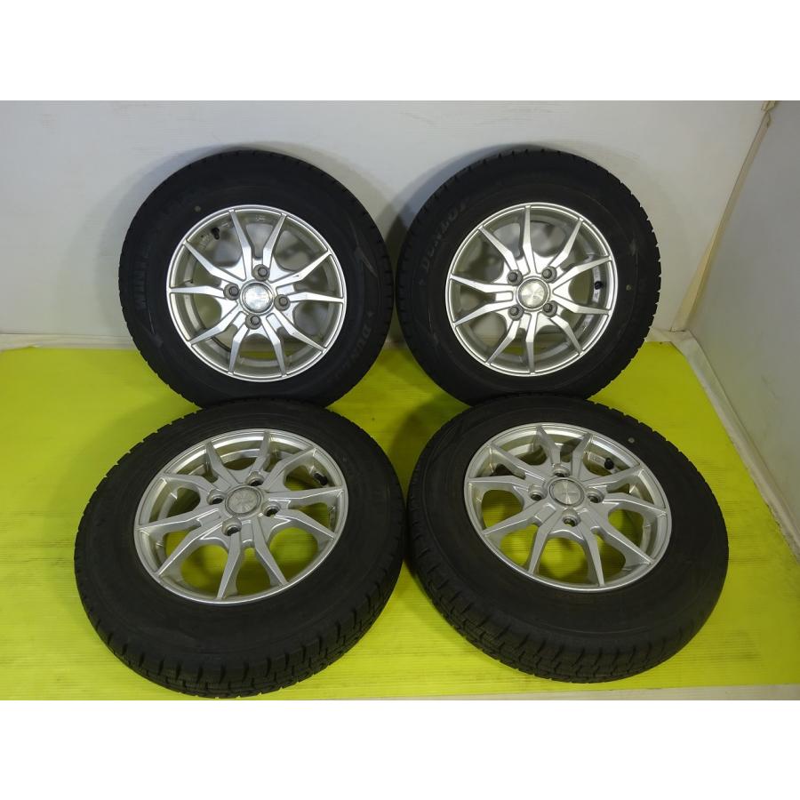 中古スタッドレスアルミセット！145/80R13!