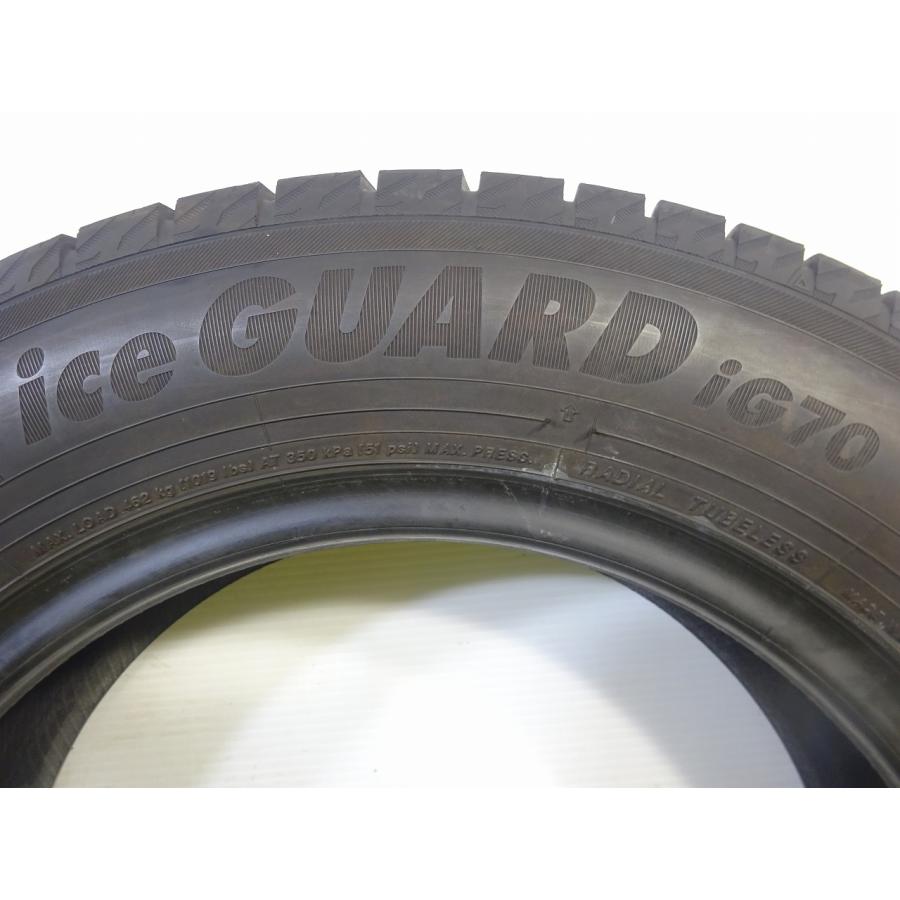 iceGUARD ヨコハマ iG70 165/70R14 81Q☆7-6分山 2021年製 4本 中古