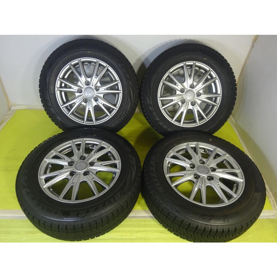 ブリザック VRX2 ブリヂストン/VELVA KEVIN 195/65R15 15x6J +53 5穴 