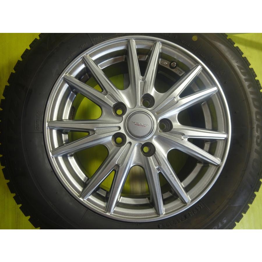 ブリザック VRX2 ブリヂストン/VELVA KEVIN 195/65R15 15x6J +53 5穴 