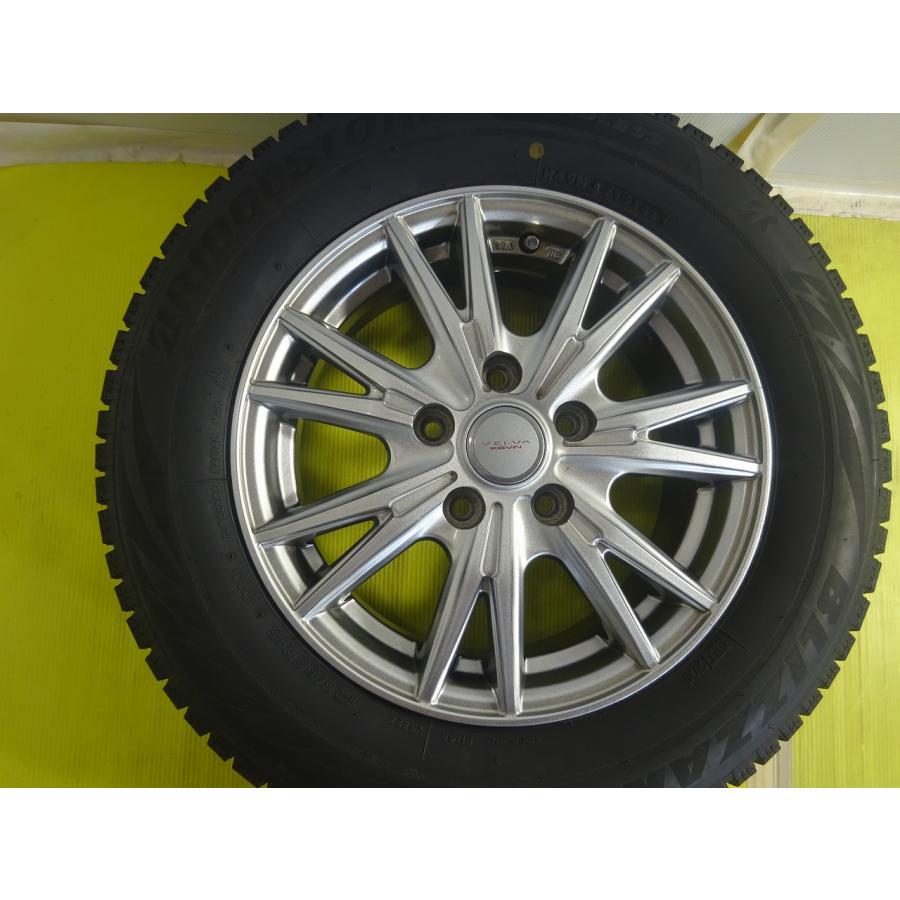 ブリザック VRX2 ブリヂストン/VELVA KEVIN 195/65R15 15x6J +53 5穴 