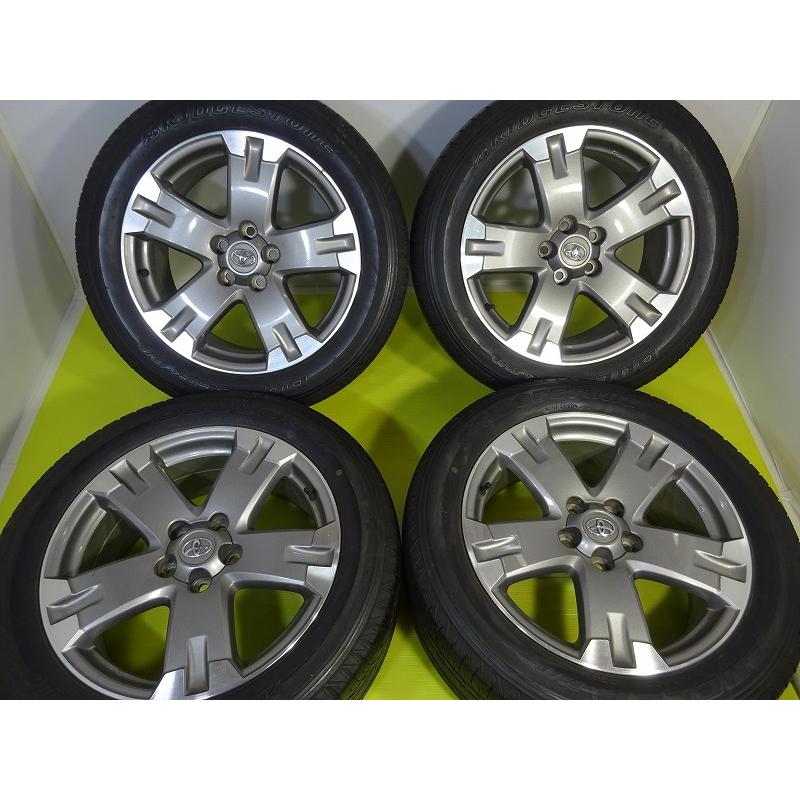 DUELER 【青森】235/55R18 18X7.5J +39 5穴 PCD114.3【トヨタ-純正 