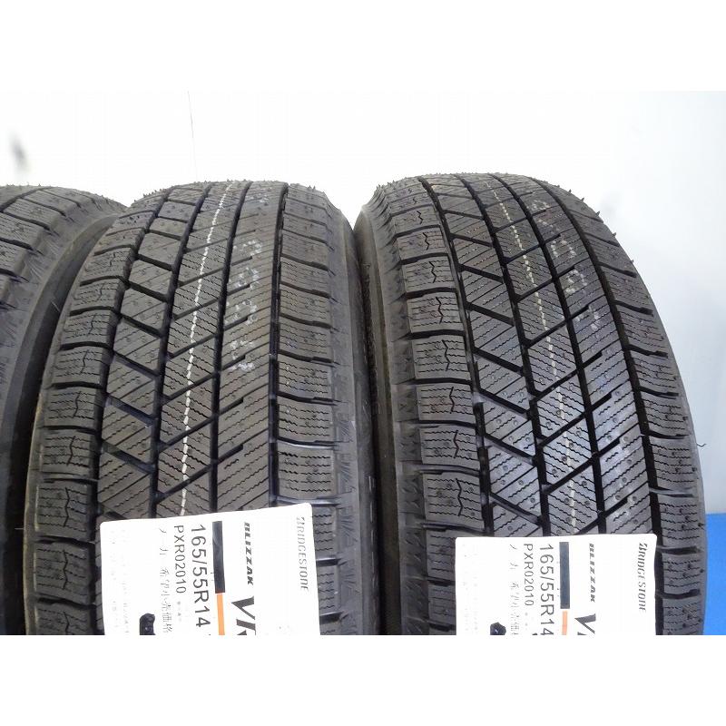 ブリヂストン BLIZZAK VRX3 165/55R14 72Q★新品 未使用 2022年製 4本価格 スタッドレス【福島発 送料無料】FUK-BS0628★軽自動車｜sunpowerworldgarage｜04