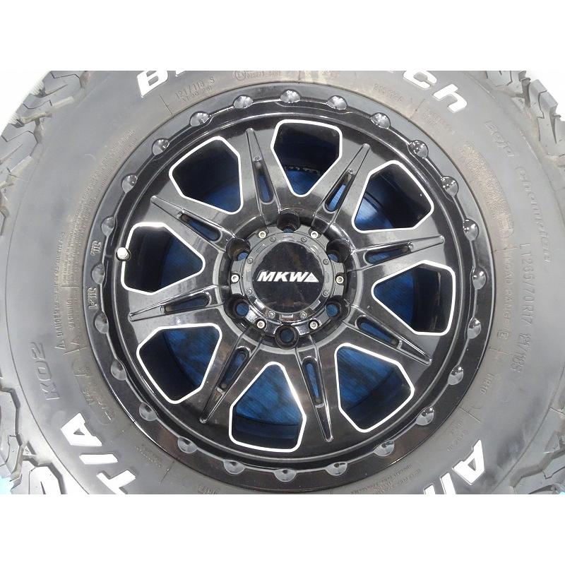 MKW 17×8J 139.7 6穴 LT265/70R17 ① 【公式ショッピングサイト】