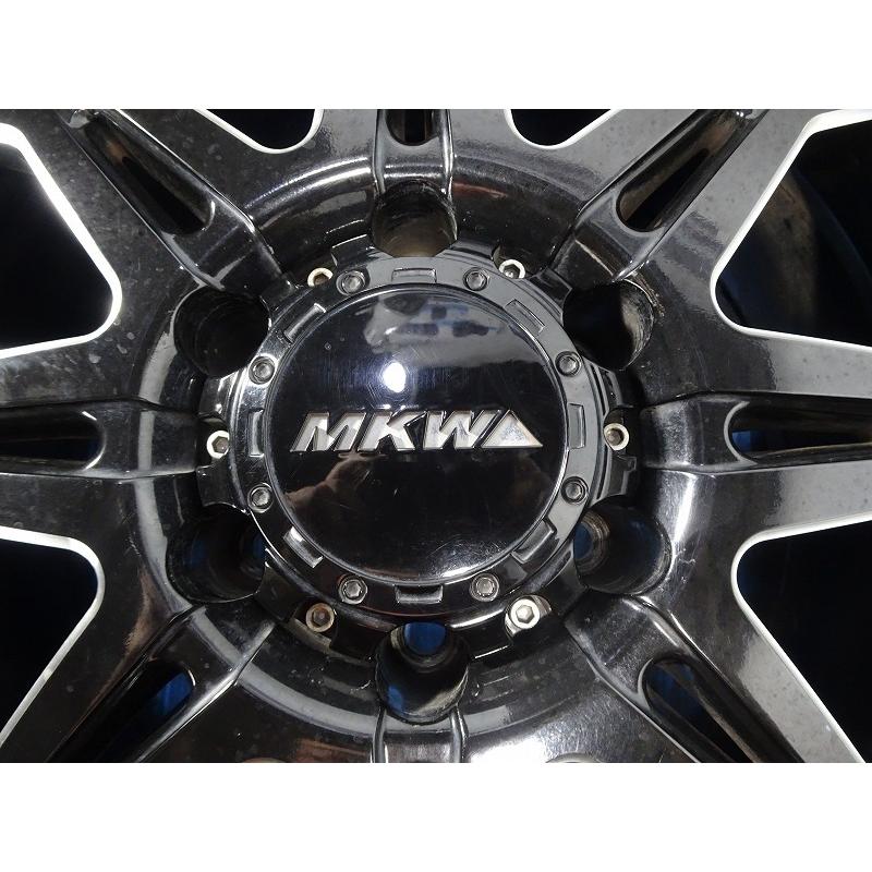 オールテレーン ☆MKW☆265/70R17 17x8J +20 6穴 139.7 中古タイヤ