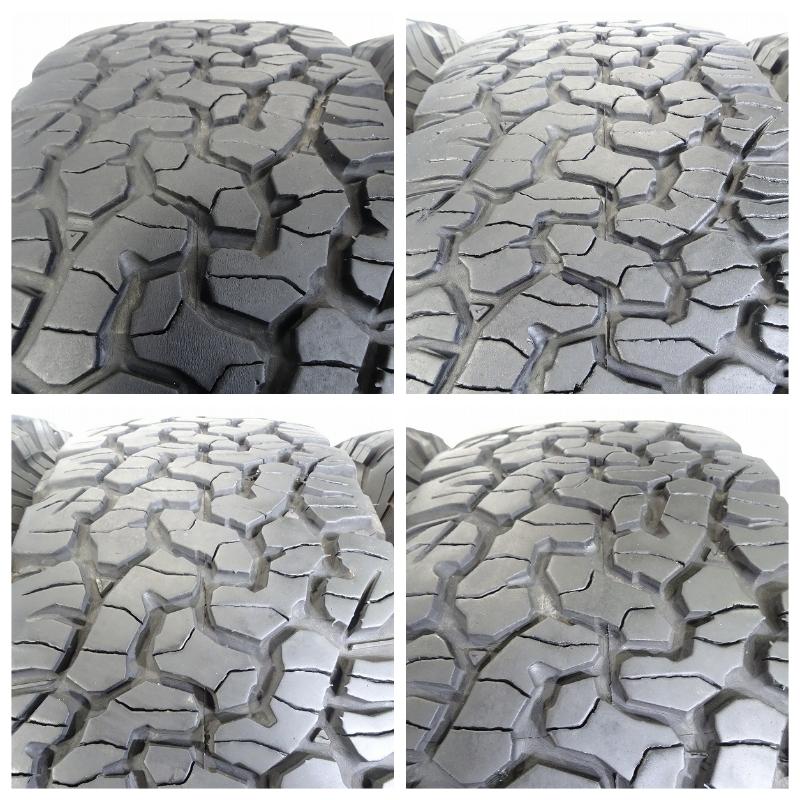オールテレーン ☆MKW☆265/70R17 17x8J +20 6穴 139.7 中古タイヤ
