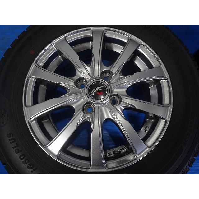 ★Fang★175/70R14 14x5.5J +48 4穴 100 中古タイヤ ホイールセット 4本 スタッドレス【福島発 送料無料】FUK-D11934★冬｜sunpowerworldgarage｜02