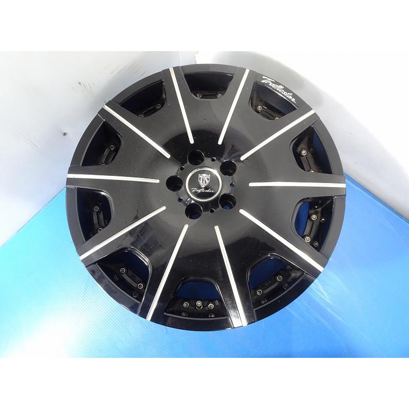 ◇Trafficstar◇19x8J +38 5穴 114.3 中古 アルミホイール 19インチ 4 