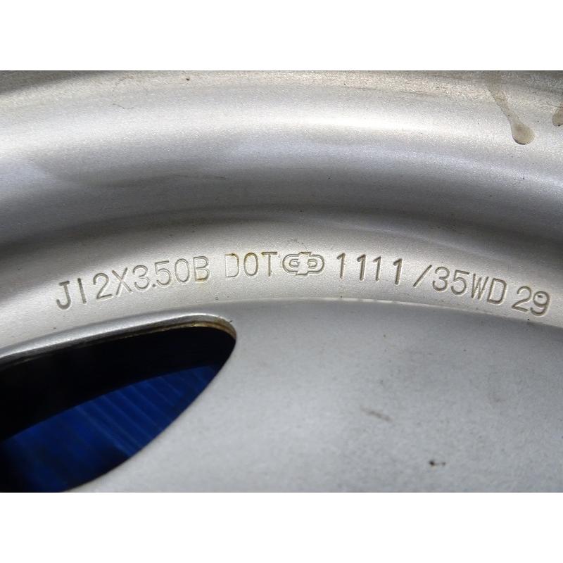 ★鉄★145/80R12 12x3.50B +34 4穴 100 中古タイヤ ホイールセット 4本 ノーマル【福島発 送料無料】FUK-E14004★夏｜sunpowerworldgarage｜10