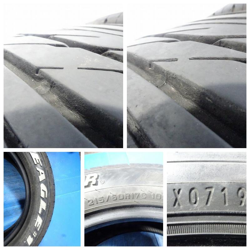 グッドイヤー EAGLE #1 215/60R17 109/107R★8分山 在庫処分 4本 ノーマル【福島発 送料無料】FUK-E14056★｜sunpowerworldgarage｜03