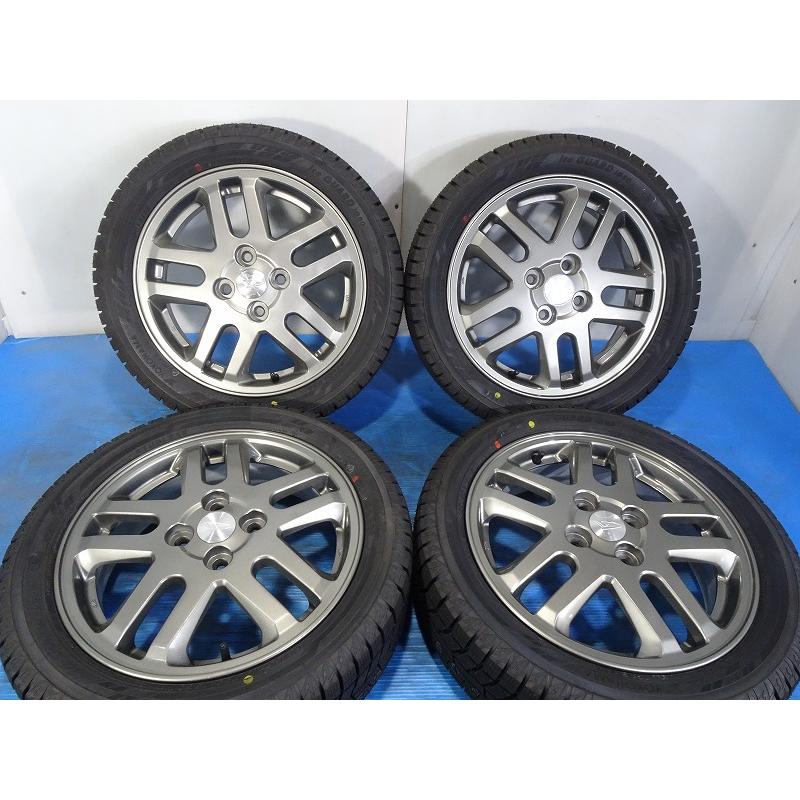 アイスガード 6 ☆ダイハツ純正☆165/55R15 15x4.5J +45 4穴 100 中古 
