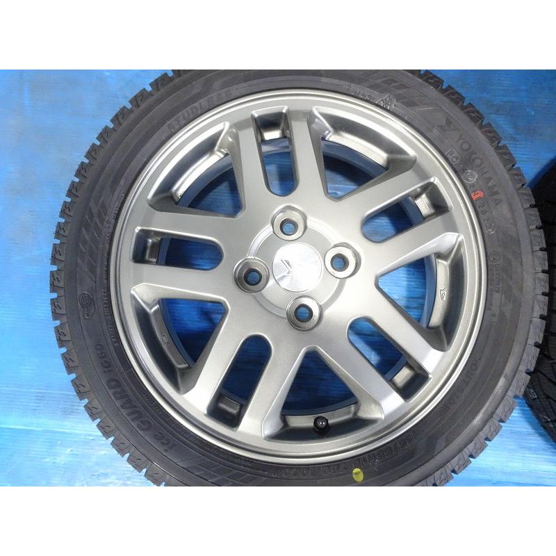 アイスガード 6 ☆ダイハツ純正☆165/55R15 15x4.5J +45 4穴 100 中古