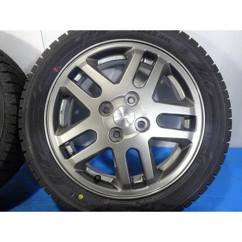 アイスガード 6 ☆ダイハツ純正☆165/55R15 15x4.5J +45 4穴 100 中古