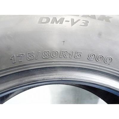 ブリヂストン BLIZZAK DM-V3 175/80R15 90Q☆8-8.5分山 2021年製 4本 