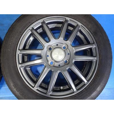NEXTRY ☆dP devotion☆ 155/65R14 14x4.5J +45 4穴 100 中古タイヤ 