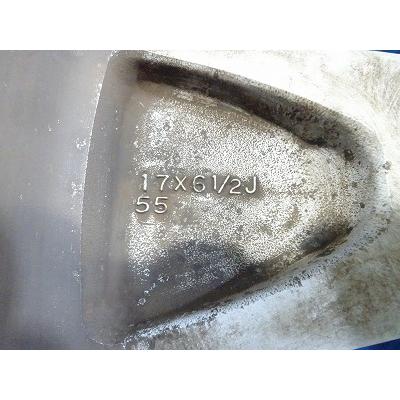 ホンダ（HONDA） ◇ホンダ純正◇17x6.5J +55 5穴 114.3 中古 アルミ