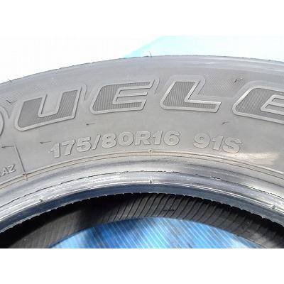DUELER ブリヂストン H/L 175/80R16 91S☆9分山 2023年製 4本価格 