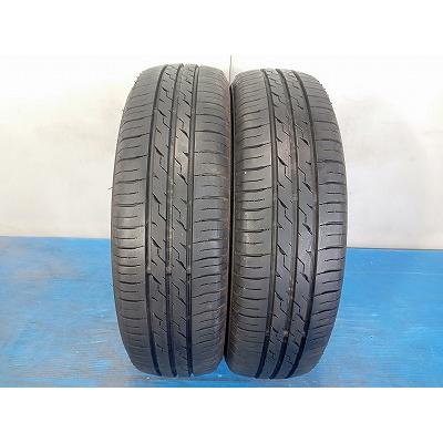 タイヤ・ホイール 155/65R14 DUNLOP ECOFINE イエローハット（YellowHat） ECOFINE 155/65R14 75S☆8分山 2024年製