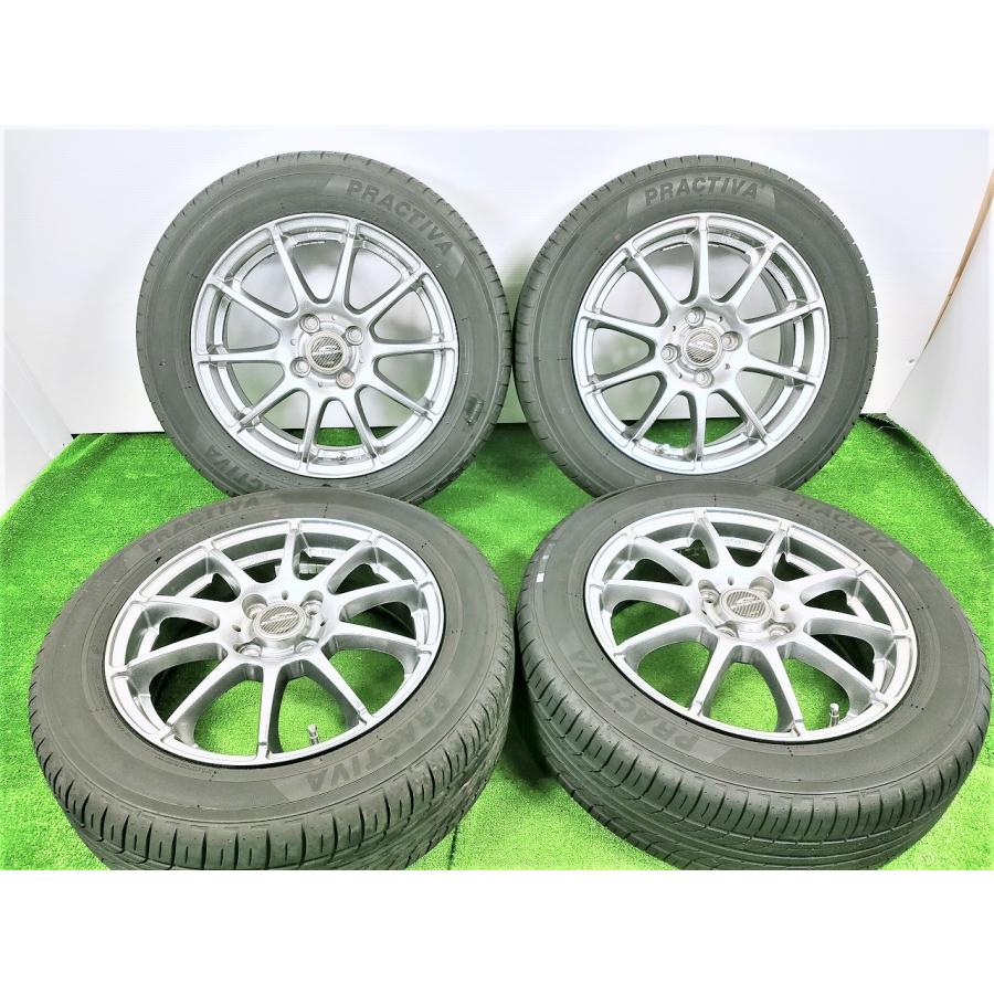 イエローハット PRACTIVA 185/60R15 2021年製 15x5.5J +50 4穴-100 