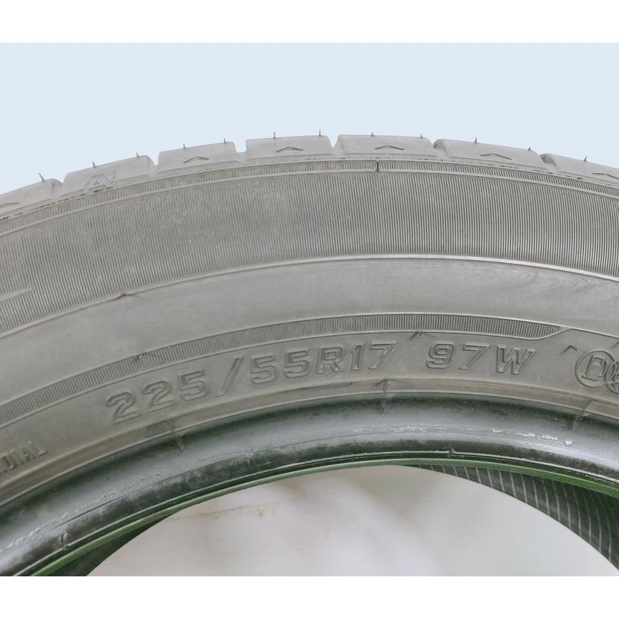 エナセーブ ダンロップ ENASAVE RV505 225/55R17 97W☆8分山 2021年製 