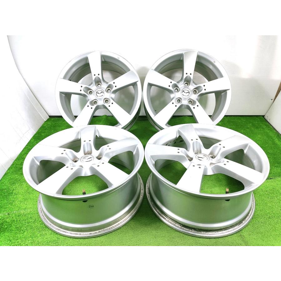 マツダ（Mazda） ☆マツダ純正 RX-8☆18x8J +50 5穴 114.3 中古 アルミ 