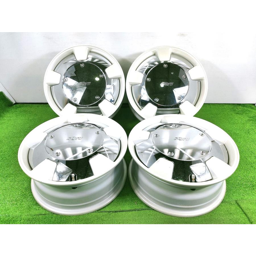 CRIMSON ◇CRIMSON GOJFY SPLITTER◇15x6J +42 4穴 100 中古 アルミ 