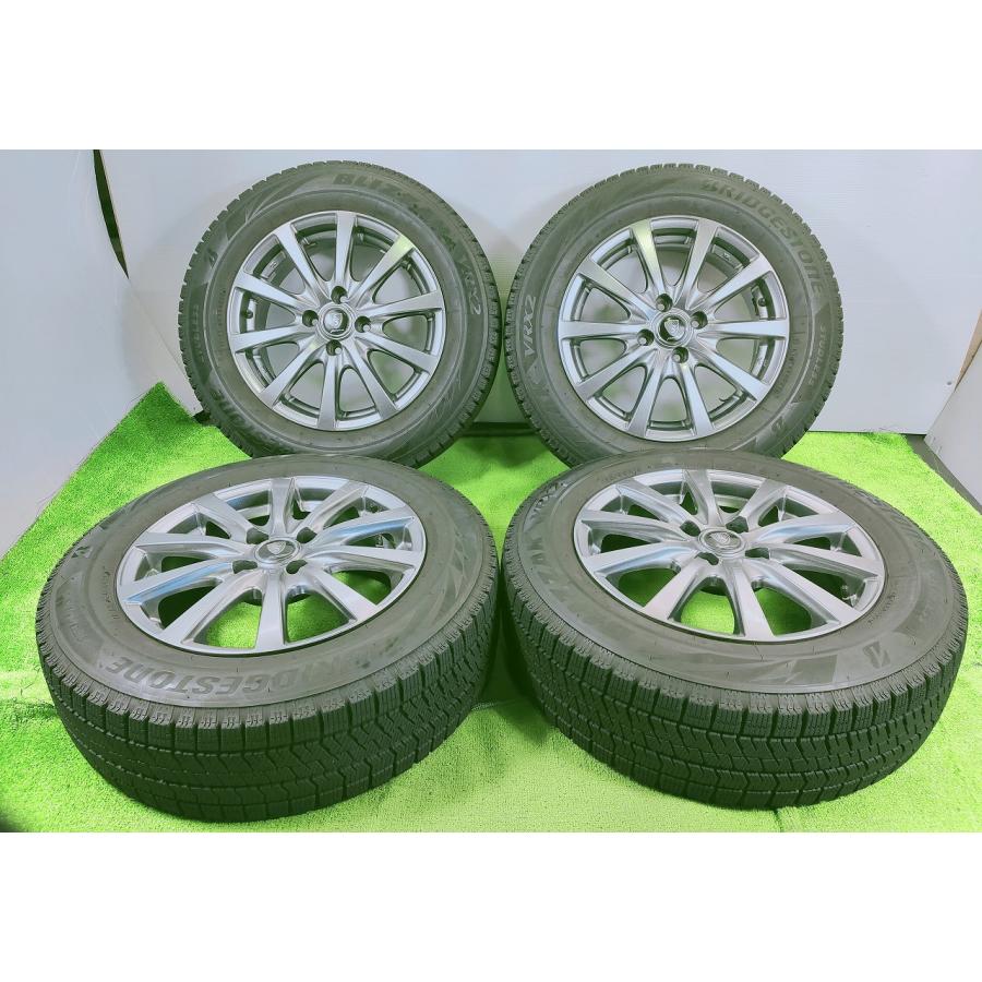 MANNARY SPORT】185/65R15 2022年製 15x6J +45 4穴 PCD100 中古  