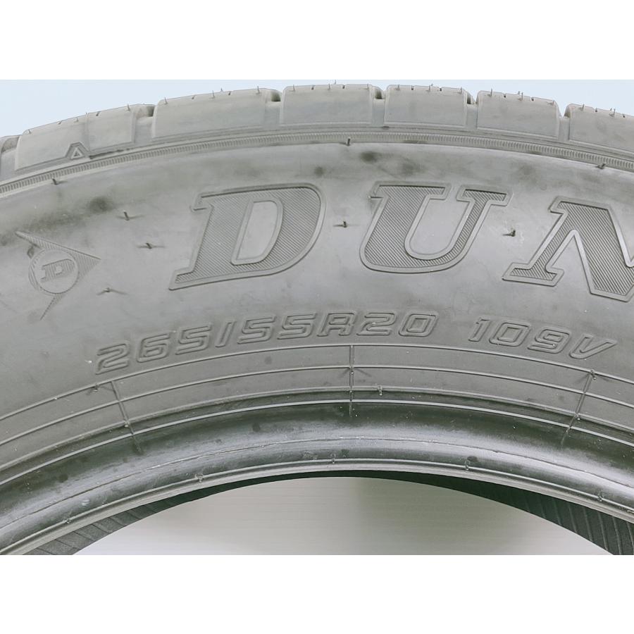 GRANDTREK DUNLOP PT5A 265/55R20 109V☆9.9分山 新車外し 4本 