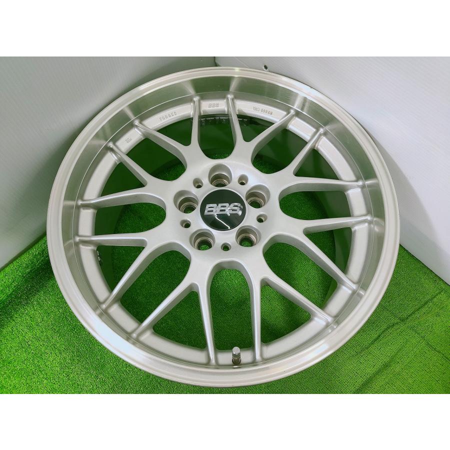BBS ☆BBS RG702☆※付属品有り 18x8.5J +25 5穴 114.3 中古 アルミ 