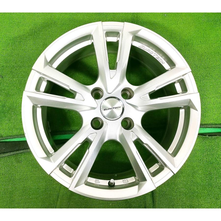 ◇EURO TECH◇ 16x6.5J +25 4穴 108 中古 アルミホイール 4本
