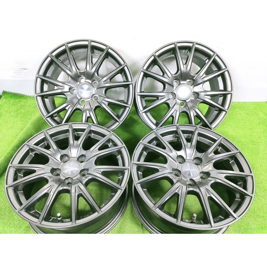 ◇VELVA SPORT◇ 15x6.5J +40 5穴 100 中古 アルミホイール 4本【宮城 