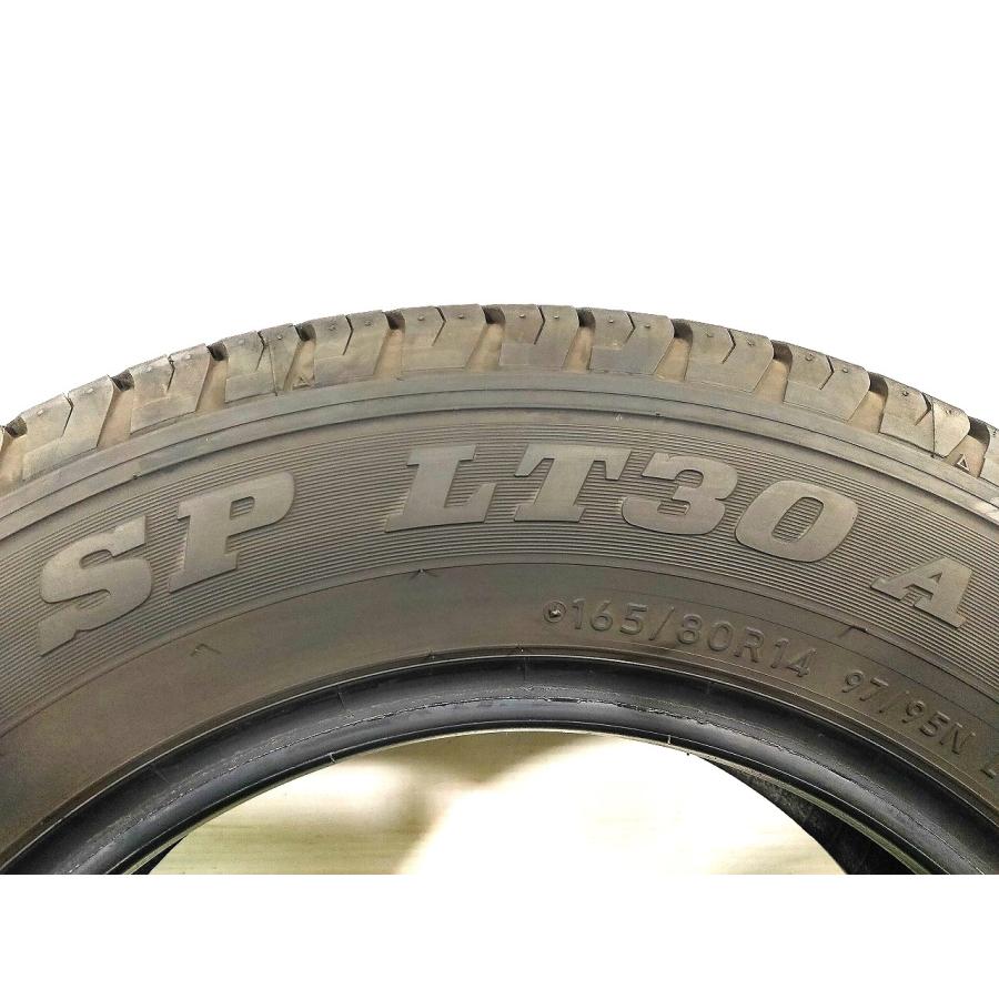 DUNLOP（ダンロップ） SP LT30A 165/80R14 97/95N LT☆8.5分山☆2023年 
