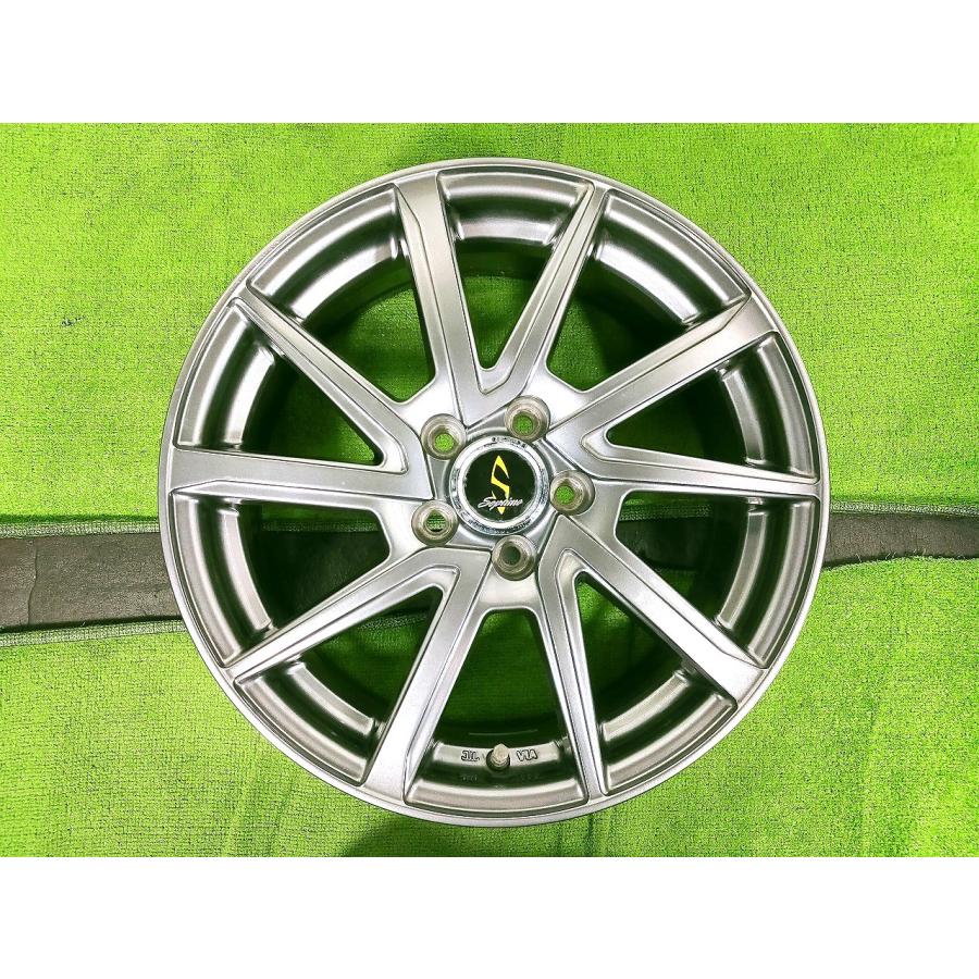 ◇SEPTIMO◇ 16x6.5J +48 5穴 100 中古 アルミホイール 4本【宮城発 