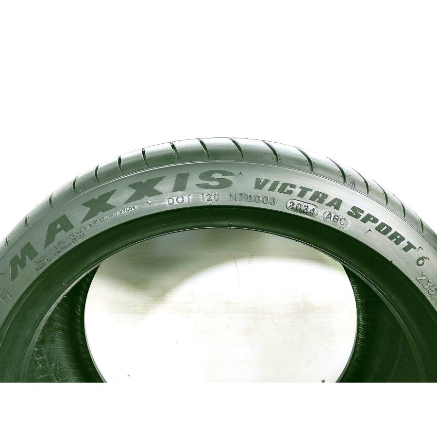 ☆MAXXIS VICTRA SPORT☆235/40R18 91W☆2024年 4本 中古ノーマル