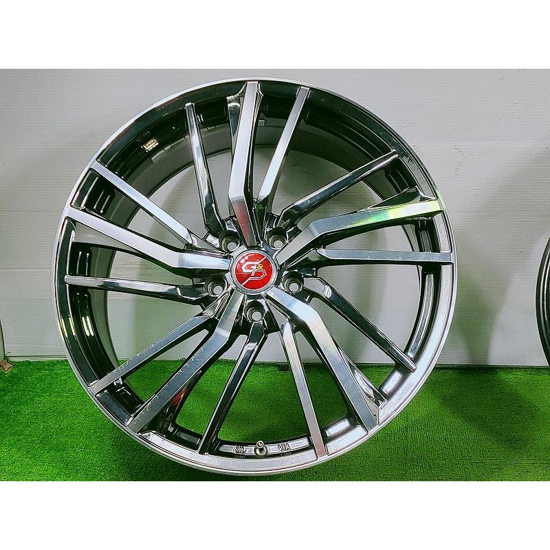 ◆G\u0026D GRAPPA\u0026DOLCHE◆20x8.5J +48 5穴 PCD114.3 中古 アルミホイール 4本【宮城発 送料無料】MYG-B16059の画像