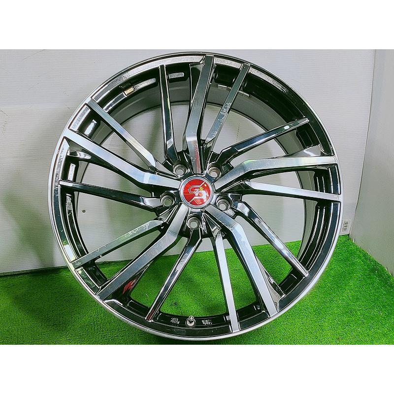 ◆G\u0026D GRAPPA\u0026DOLCHE◆20x8.5J +48 5穴 PCD114.3 中古 アルミホイール 4本【宮城発 送料無料】MYG-B16059の画像